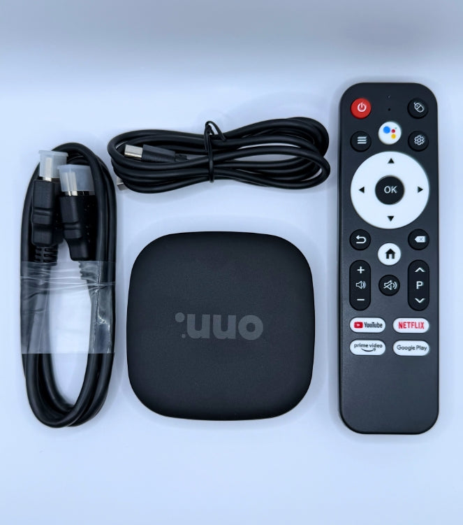 Onn Google TV 4K Streaming Box – Convierte Cualquier TV en Smart TV al Instante